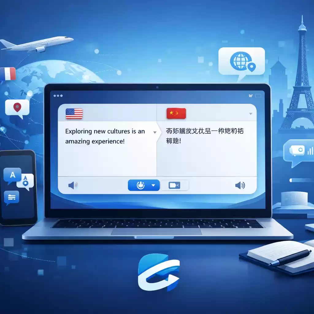 让沟通变得更简单，AI翻译带你领略世界精彩！，翻译沟通软件-易翻译官网