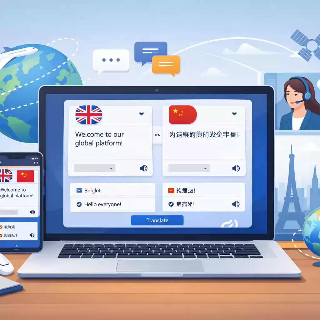 让沟通更便捷，开启全球无限可能！，让沟通无处不在-易翻译官网