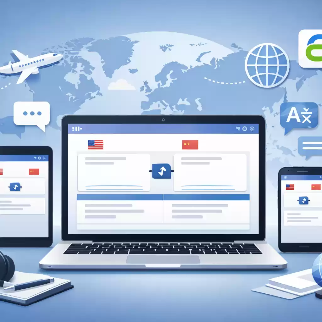 让跨国合作变得轻松愉快,AI翻译帮你实现目标!,跨平台 翻译-易翻译官网
