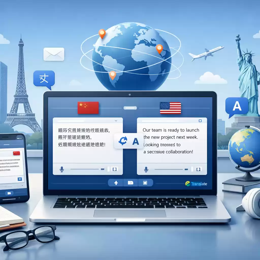 让跨国合作更顺畅,AI翻译帮你轻松搞定!,跨国英语翻译-易翻译官网