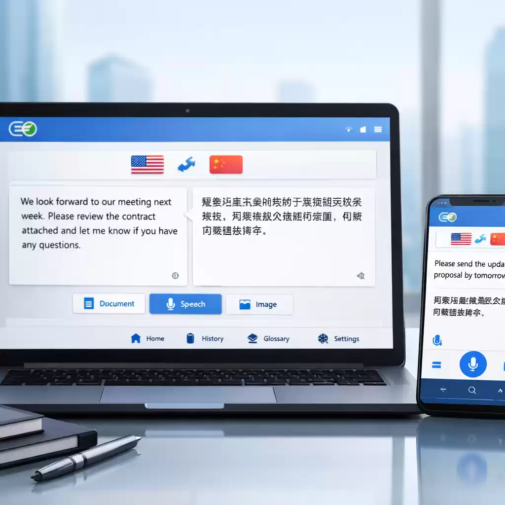 让跨国商务沟通变得高效流畅,智能翻译为你护航!,商务翻译软件app推荐-易翻译官网