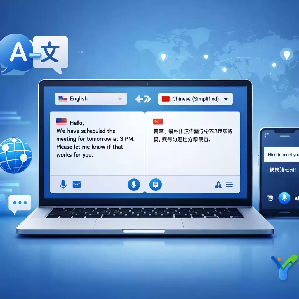 实时翻译，打通你的跨国合作之路！，实时翻译app哪个好用-易翻译官网