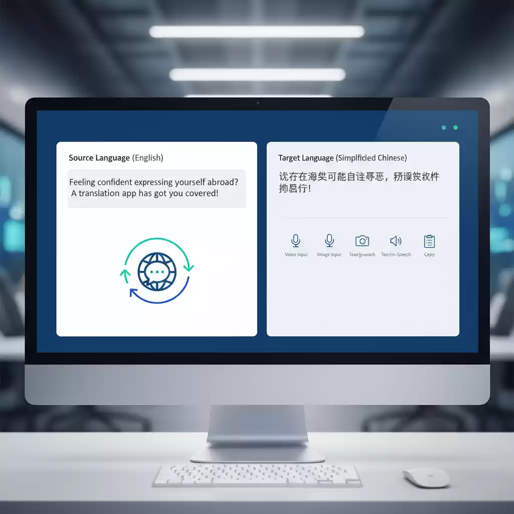 让你在海外也能自信表达，翻译软件帮你搞定！，海外的英语翻译-易翻译官网